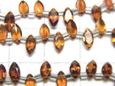 [Video]High Quality Madeira Citrine AAA Marquise Faceted 6x3mm half or 1strand (18pcs)