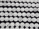 [Video]Cracked Crystal (Smelted Quartz) Round 12mm 1strand beads (aprx.15inch/36cm)