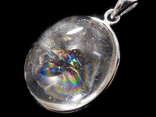 [Video][One of a kind] Iris Quartz AAA- Pendant Silver925 NO.105