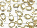 [Video]High Quality Lemon Quartz AAA Bezel Setting Rectangle-Faceted Oval 9x7mm 18KGP 3pcs