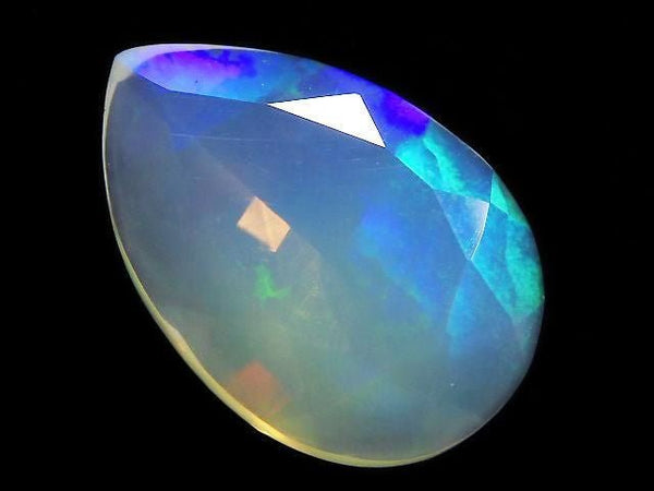 [Video][One of a kind] High Quality Ethiopian Opal AAA Loose stone Faceted 1pc NO.274