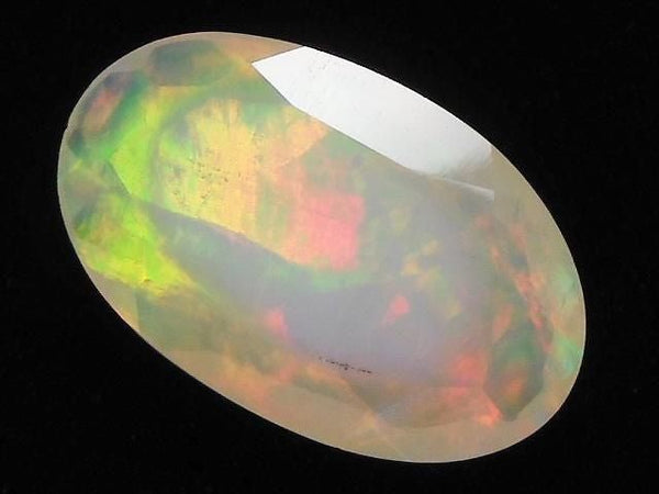 [Video][One of a kind] High Quality Ethiopian Opal AA++ Loose stone Faceted 1pc NO.275