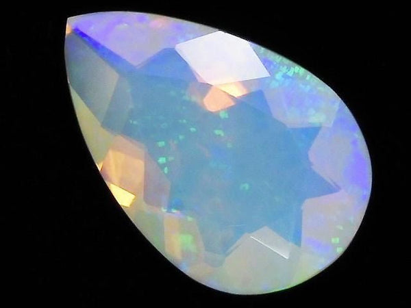 [Video][One of a kind] High Quality Ethiopian Opal AAA Loose stone Faceted 1pc NO.286