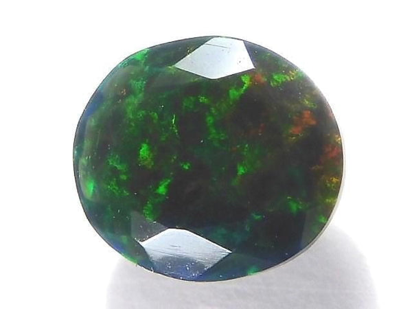 [Video][One of a kind] High Quality Black Opal AAA Loose stone Faceted 1pc NO.191