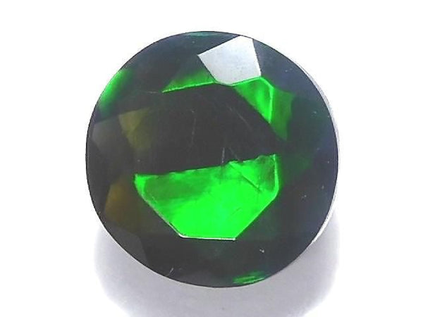 [Video][One of a kind] High Quality Black Opal AAA Loose stone Faceted 1pc NO.194