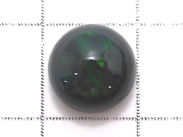 [Video][One of a kind] Black Opal AAA Cabochon 1pc NO.43