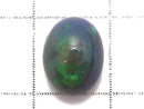 [Video][One of a kind] Black Opal AAA Cabochon 1pc NO.44
