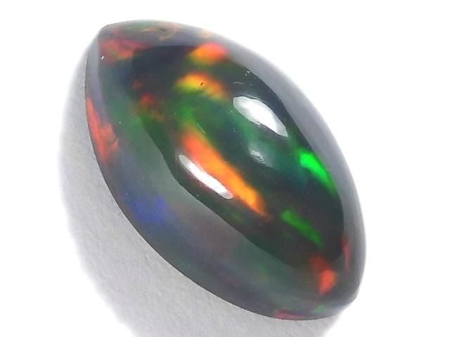 [Video][One of a kind] Black Opal AAA Cabochon 1pc NO.49