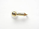 [Video] [K10 Yellow Gold] Earring Parts, Spring Type with Heaton, 1 Pair