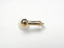 [Video] [K10 Yellow Gold] Earring Parts with Spring Ring, 1 Pair