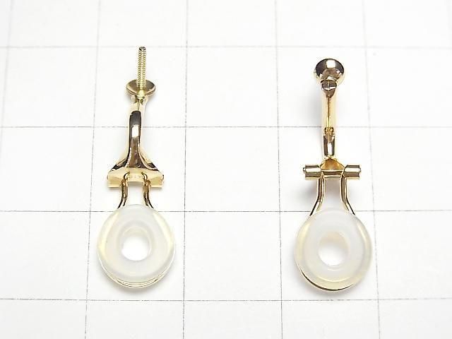 [Video] [18K Yellow Gold] Clip-on Earrings with Heatons (1 pair)