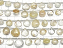 [Video] Rutilated Quartz AA+ Chestnut (Smooth) 1strand (16pcs )