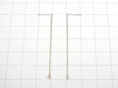 [Video] [K10 Yellow Gold] Cut Cable Chain American Chain Earrings (1 pair)