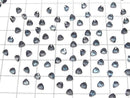 [Video]High Quality London Blue Topaz AAA Loose stone Triangle Faceted 4x4mm 5pcs