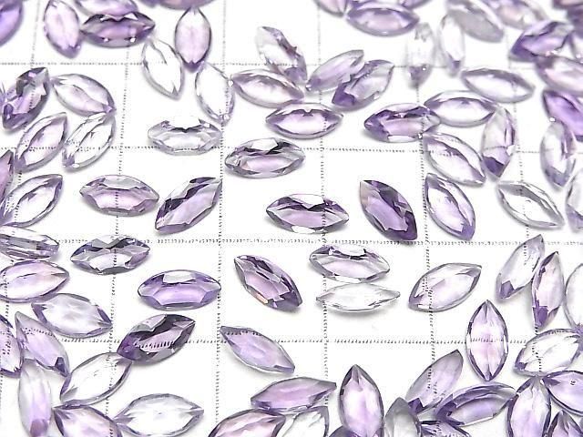 [Video]High Quality Pink Amethyst AAA Loose stone Marquise Faceted 8x4mm 10pcs