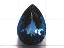 [Video][One of a kind] High Quality London Blue Topaz AAA Loose stone Faceted 1pc NO.166