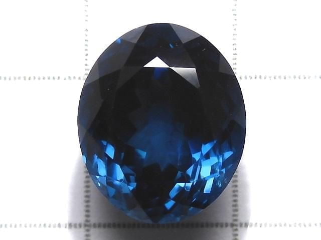 [Video][One of a kind] High Quality London Blue Topaz AAA Loose stone Faceted 1pc NO.171