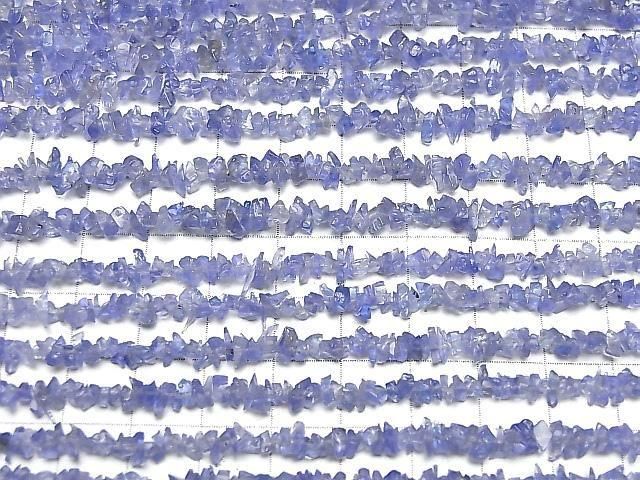 [Video]High Quality Tanzanite AAA Chips half or 1strand beads (aprx.33inch/84cm)