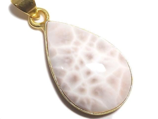 [Video][One of a kind] Thomsonite Pendant 18KGP NO.223