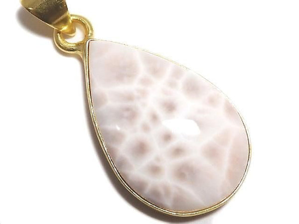 [Video][One of a kind] Thomsonite Pendant 18KGP NO.223