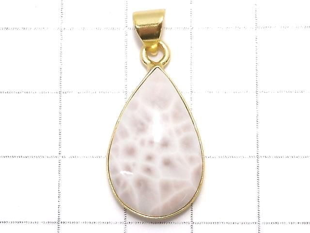 [Video][One of a kind] Thomsonite Pendant 18KGP NO.223