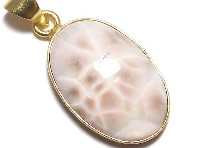 [Video][One of a kind] Thomsonite Pendant 18KGP NO.227