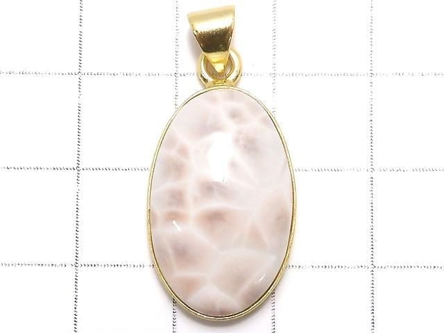 [Video][One of a kind] Thomsonite Pendant 18KGP NO.228