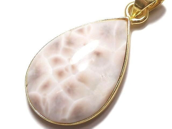 [Video][One of a kind] Thomsonite Pendant 18KGP NO.229