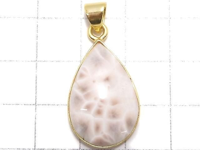 [Video][One of a kind] Thomsonite Pendant 18KGP NO.229