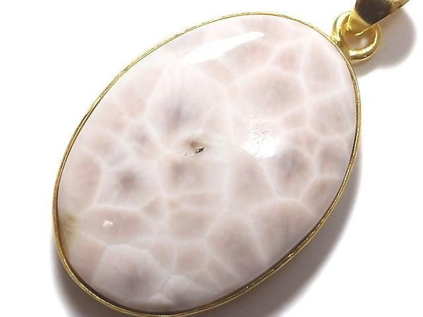 [Video][One of a kind] Thomsonite Pendant 18KGP NO.230