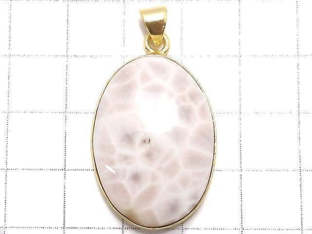 [Video][One of a kind] Thomsonite Pendant 18KGP NO.230