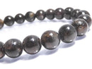 [Video][One of a kind] Black Star Sapphire Round 7.5mm Bracelet NO.7