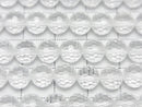 [Video] High Quality! Crystal (Synthetic Quartz) AAA 128 Faceted Round 7mm half or 1 strand beads (approx. 15 inches/37 cm)