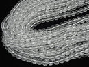 [Video] High Quality! Crystal (Synthetic Quartz) AAA 128 Faceted Round 7mm half or 1 strand beads (approx. 15 inches/37 cm)