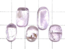 [Video][One of a kind] Kunzite AAA Cabochon 5pcs Set NO.38
