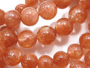 [Video]High Quality Sunstone AAA Round Bracelet