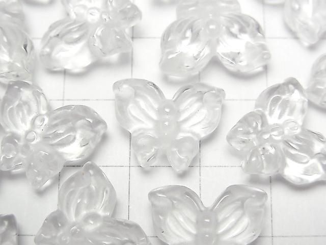 [Video] Crystal AAA Butterfly Motif 14x16mm [Drilled Hole] 1pc