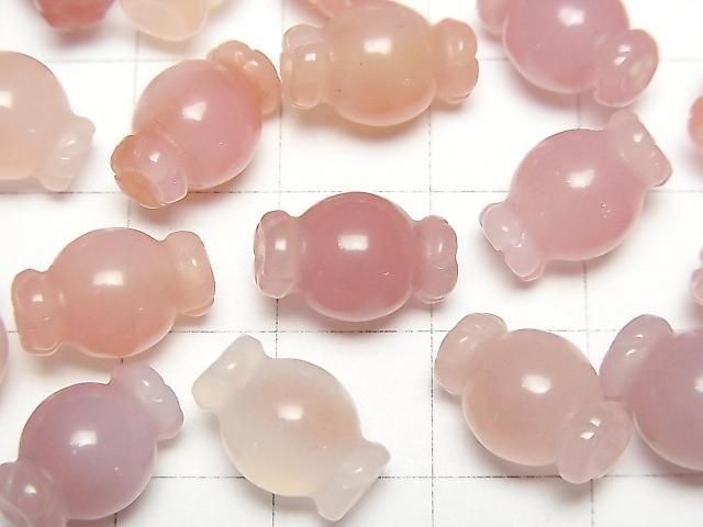 [Video] Agate Candy Motif 9x13mm [Drilled Hole] 3pcs