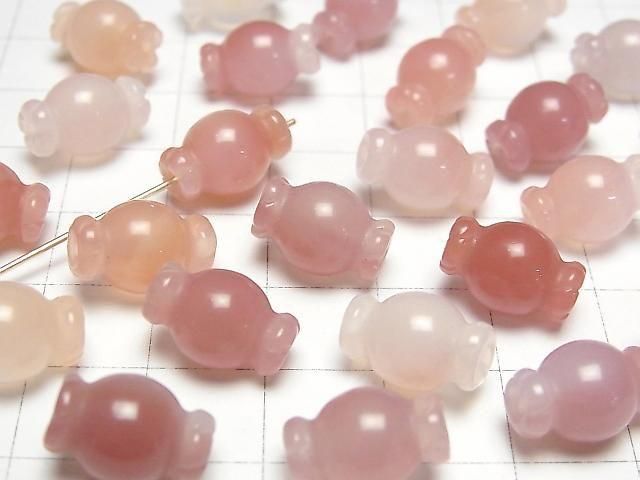 [Video] Agate Candy Motif 9x13mm [Drilled Hole] 3pcs