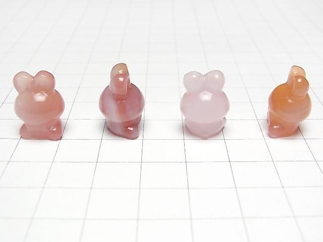 [Video] Agate Rabbit Motif 18x13mm [Undrilled] 3pcs