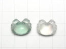 [Video] Multicolor Fluorite AAA- Crab Motif 13.5x16.5mm [Undrilled] 5pcs