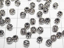 Silver925 Design Round 6mm 2pcs