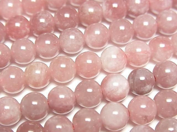 [Video] Pink Quartz AA Round 6mm 1strand beads (aprx.15inch/38cm)