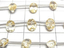 [Video]High Quality Citrine AAA- Oval Faceted [M size] 1 strand beads (aprx.8inch/20cm)