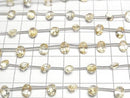 [Video]High Quality Citrine AAA- Oval Faceted [M size] 1 strand beads (aprx.8inch/20cm)