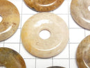 [Video]Fossil Coral Coin (Donut) 30x30mm 2pcs