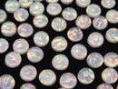 [Video] Kyoto Opal x Crystal AAA Round Cabochon 6x6mm 2pcs