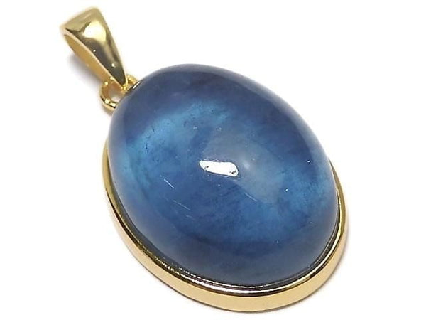 [Video][One of a kind] Aquamarine AA++ Pendant 18KGP NO.71