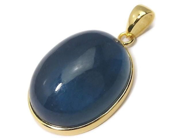 [Video][One of a kind] Aquamarine AA++ Pendant 18KGP NO.72