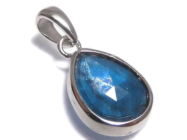 [Video][One of a kind] Indigo Blue Kyanite AA++ Pendant Silver925 NO.22